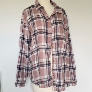 Pink American Eagle Flannel